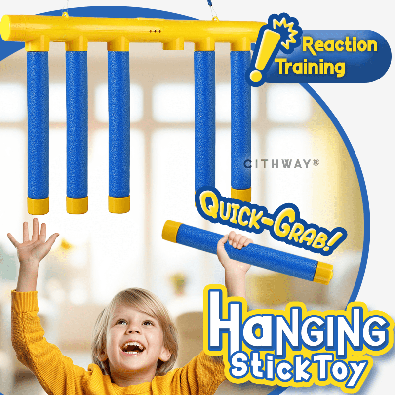 Jeu De Capture De Bâtons Rechargeable – Entraînement Réflexes – 3 Vitesses – 59 X 18,5 Cm – Dès 6 Ans
