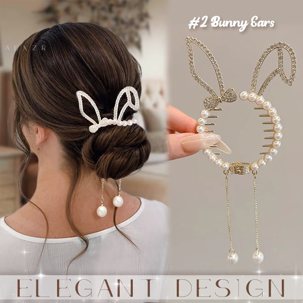 Aexzr™ Elegant Rhinestone Tassel Hair Clip