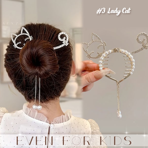 Aexzr™ Elegant Rhinestone Tassel Hair Clip