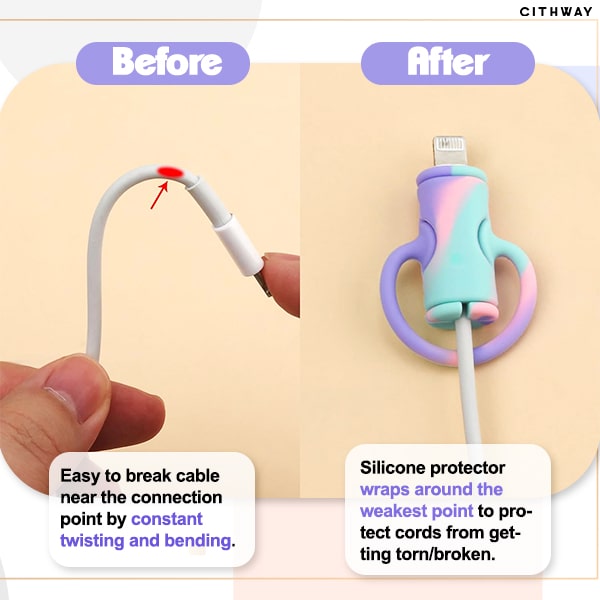 Cithway™ Holographic Cable Organizer & Protector