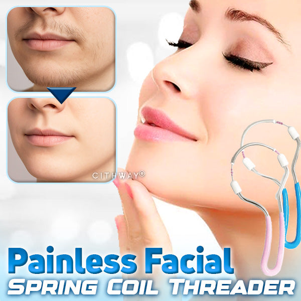 Cithway® Painless Facial Glow Spring Coil Threader – Daccecandy