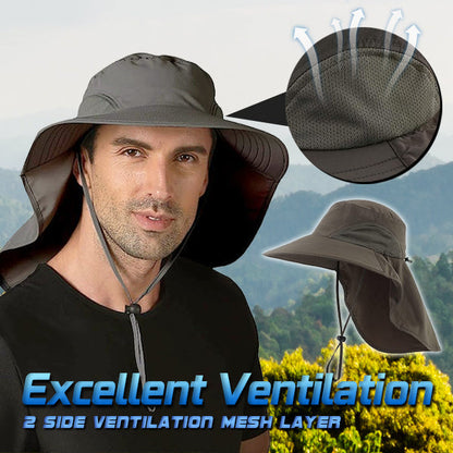 All-Round Protective Outdoor Fisherman Hat