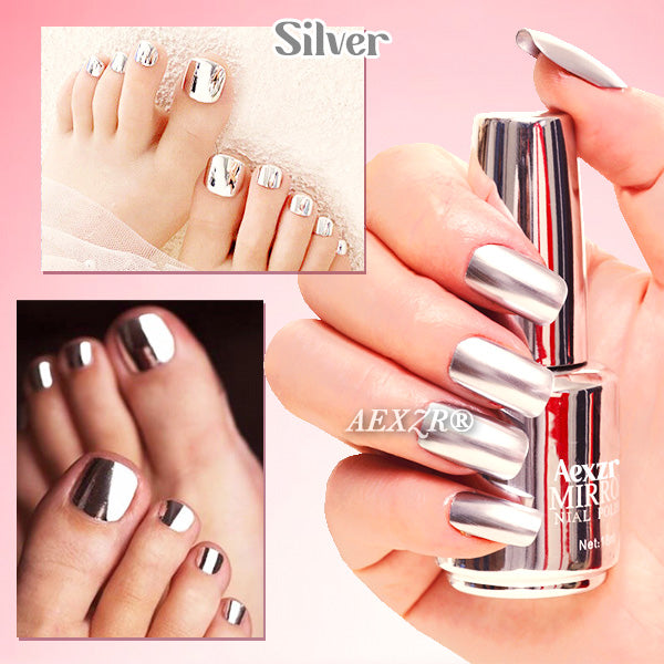 Aexzr® Stunning Metallic Mirror Toenails Polish