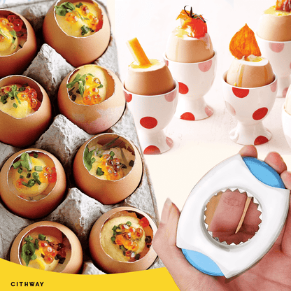 Cithway™ Multipurpose Egg Topper Shell Opener