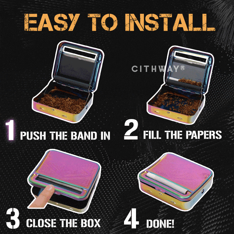 Check Roll Box Cithway® Automatic Rolling Box – Daccecandy