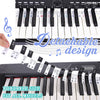 Cithway™ Detachable Piano Note Guide